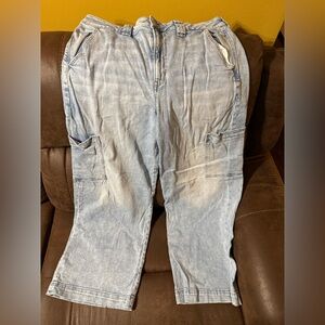 Women American eagle flare leg jeans